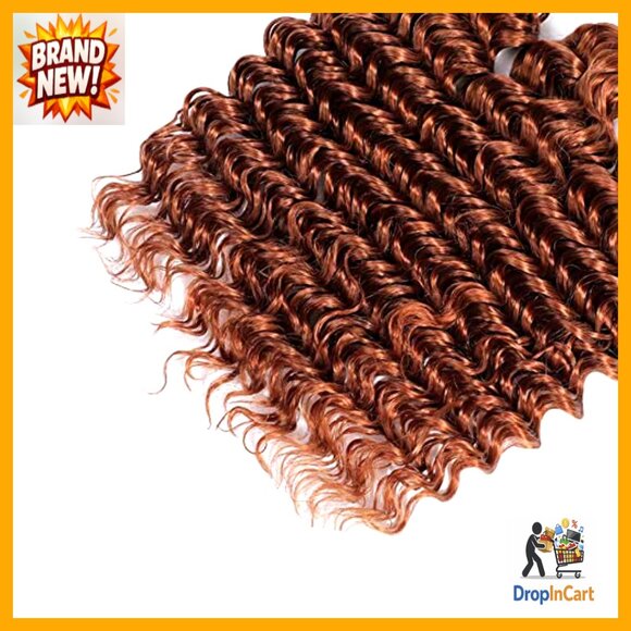 Brazilian Human Hair Extensions Deep Wave Bundles No Tangle Virgin Hair main image 6